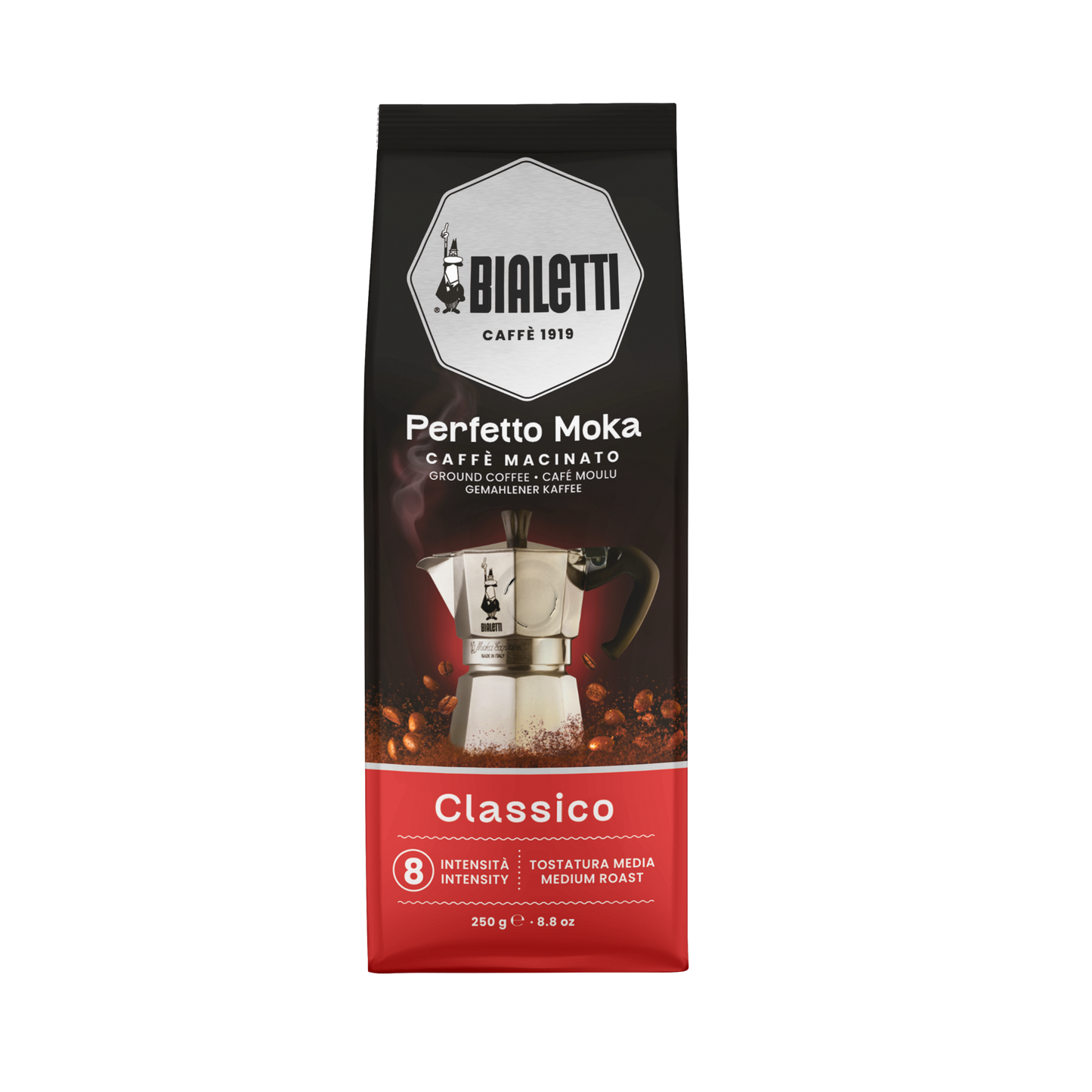 Bialetti Perfetto Moka Kit Degustazione Classico e Pregiato 2x250gr