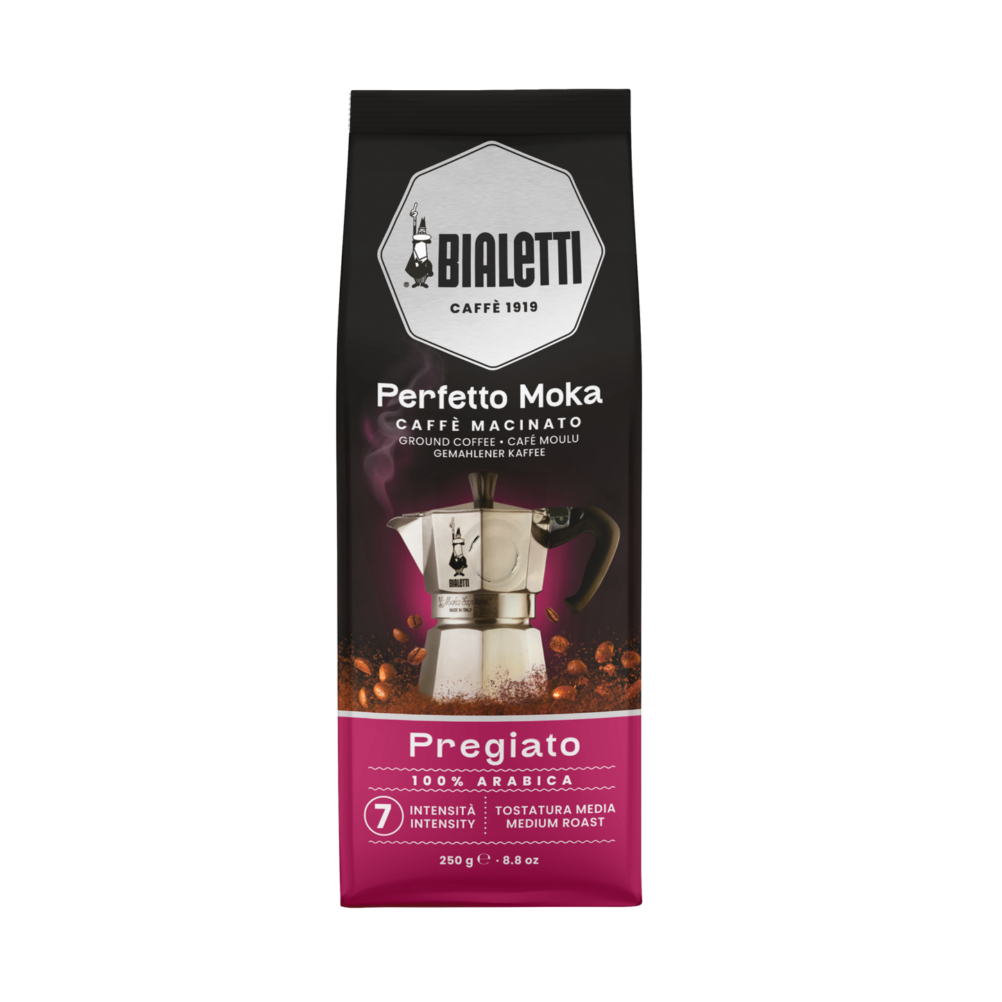 Bialetti Perfetto Moka Kit Degustazione Classico e Pregiato 2x250gr